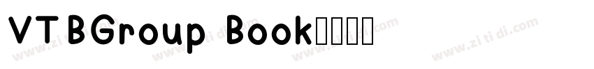 VTBGroup Book字体转换